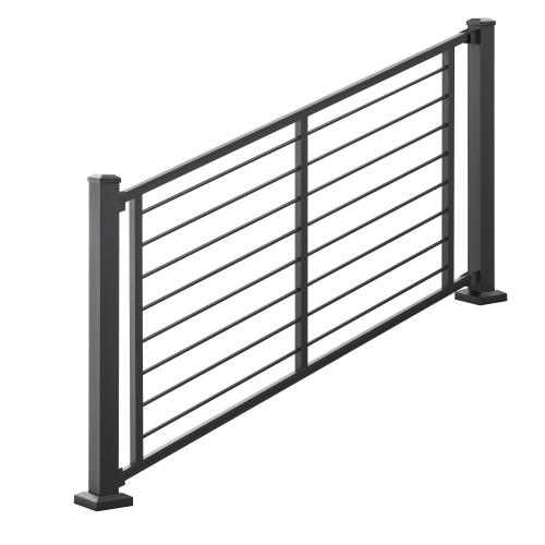 36"x8' Black Rod & Rail STAIR Kit, Signature Series **Mounting Hardware INCLUDED