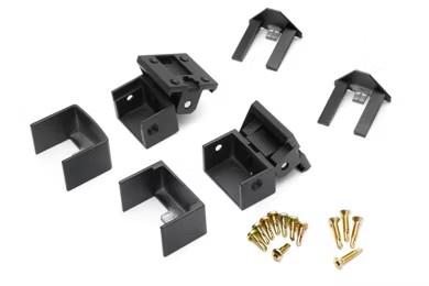 Enhance Steel STAIR Swivel Brackets, Black (4/PK)
