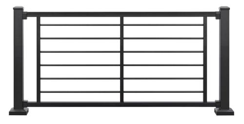 36"x6' BlackRod & Rail STAIR Railing Kit, Signature Series **Mounting Hardware Included