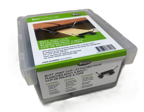 Trex "Hideaway" Hidden Butt Joint Fastner (14/box)