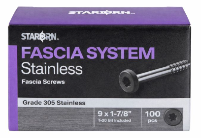 Composite Deck Fascia Screws