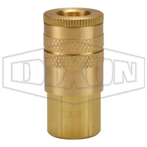 1/4" BODY X 3/8" INDUSTRIAL COUPLER