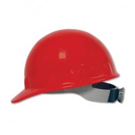 CAP RED SAFETY E2 FIBRE METAL W/RATCH SUSP