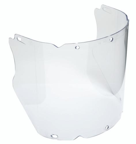 V-Gard Visor, Contoured, Clear PC (8"x17"x.04")