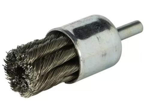 BRUSH KNOT END 1" X .020 X 1/4" SHANK