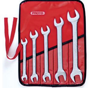 5 Pc. Open End Wrench Set