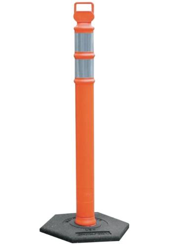 EZ Grab Delineator Post, 3 in dia x 45 in H, Orange