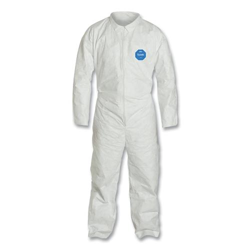 COVERALL 2XL TYVEK NO ELASTIC W/O HOOD
