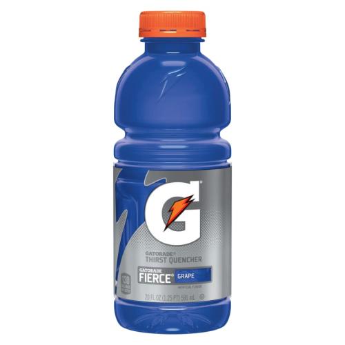 20OZ GATORADE FIERCE GRAPE
