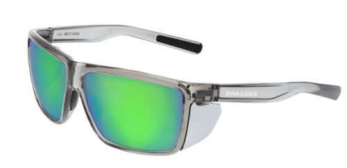 SR2L4BGZDC SWAGGER GLASSES GRN MIRR MAX36 POLARIZED