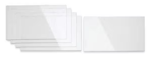 LENS COVER, INSIDE 4-1/4" X 1-3/4" 5PK