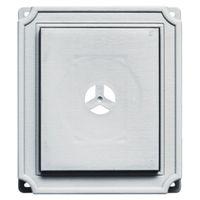 MOUNTING BLOCK SCALLOP WHITE