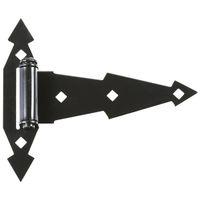 HINGE GATE BLACK 7IN