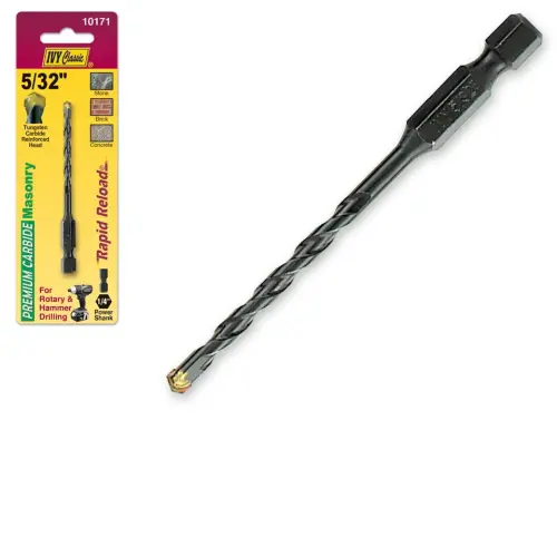 5/32 MASONRY BIT W 1/4IN SHANK