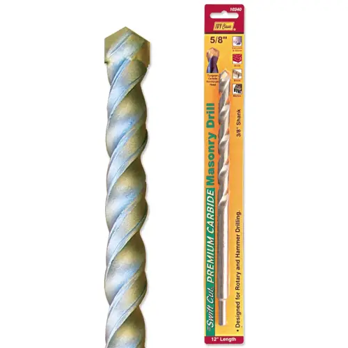 CARB TIP MASONRY DRILL BIT 5/8 X