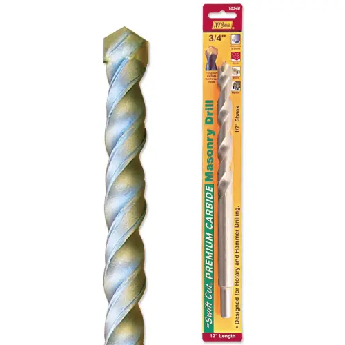 CARB TIP MASONRY DRILL BIT 3/4 X