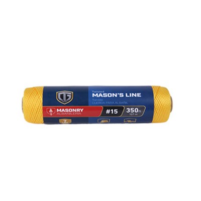 #15 X 350FT GOLD TWIST MASON LINE