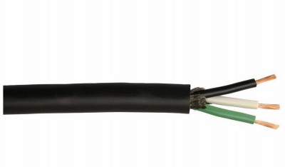 16/3 BLK SERVICE CORD (250 FT ROLL)