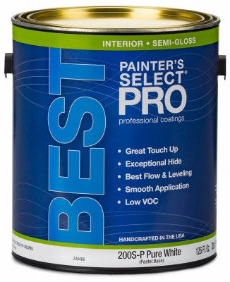 GAL TV SELECT SEMI-GLOSS ENAMEL PAST.