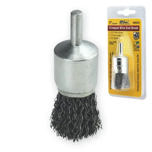 1IN WIRE END WHEEL BRUSH 1/4