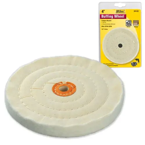 4" Buffing Wheel IC 1/2" Arbor