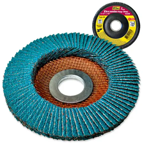 4-1/2IN ZIRC.GRINDR FLAP DISC 80