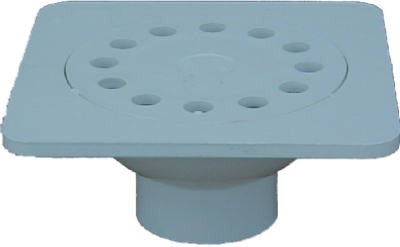 6X6 PVC VINYL BELL TRAP