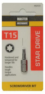 1IN LONG TORX BIT #15