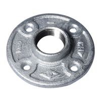 1IN GALV FLR FLANGE