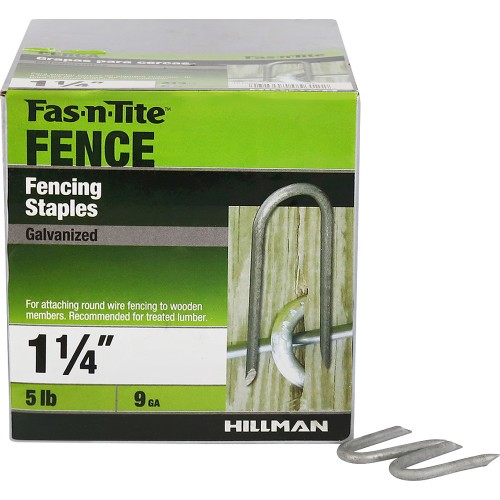 5LB FENC STAP HD GLV 1-1/4 9GA