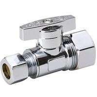 5/8X3/8 COMP VALVE STRAIGHT 1/4 TURN