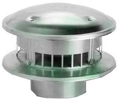 3IN DBL WALL PIPE CAP