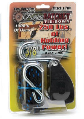 3/8IN ROPE RATCH W/8FTROPE