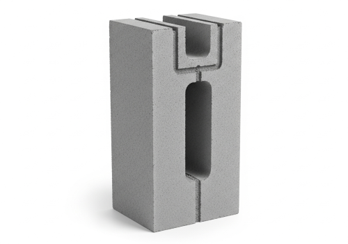 12" X 8" X 16" LW BOND BEAM