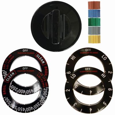BLK Elec Repl Knob Kit