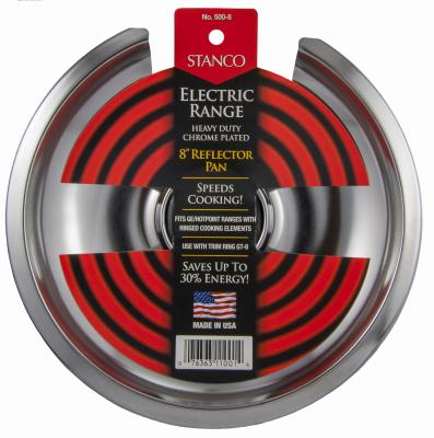 8" CHR REFLECTOR PAN