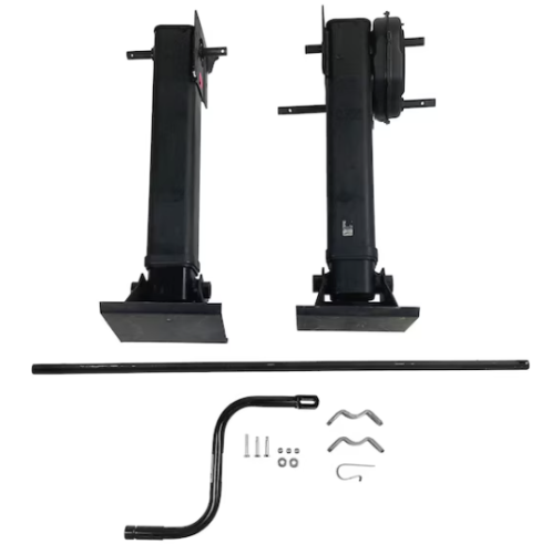 LANDING GEAR FC3S SET UNIV MNT 16.87" TRAVEL 10X10X2.5 SS