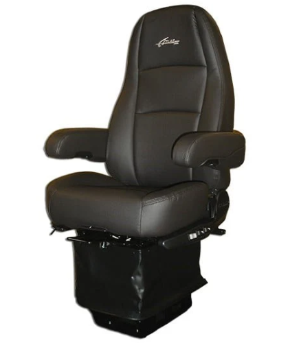 Standard (dual arms) w/molded bootBlack Leather