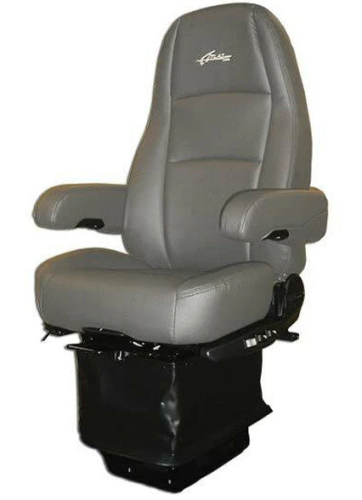 Standard (dual arms) w/molded bootGray Leather