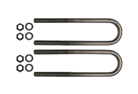 U BOLT KIT 7/8'' X 3'' X 12''
