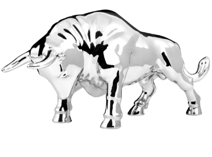 FIGHTING BULL HOOD ORNAMENT