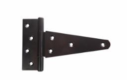 T-HINGE 6" BLACK FINISH