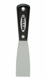PUTTY KNIFE 1-1/2" STIFF BLACK AND SILVER