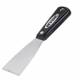 PUTTY KNIFE 2" STIFF BLACK AND SILVER