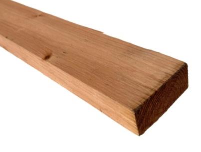 2X4 REDWOOD CON HEART ROUGH