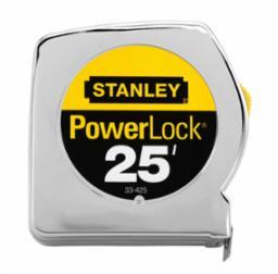 TAPE MEASURE 1"X 25' POWERLOCK