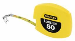 TAPE MEASURE LONG YELLOW BLADE 50' X 3/8"