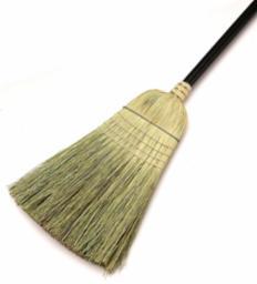 HARPER BRUSH CORN BROOM COMMERCIAL