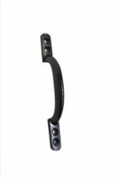 GATE DOOR HANDLE 6" BLACK FINISH