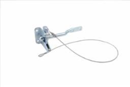 AUTO GATE LATCH 2" W/CABLE ZINC FINISH